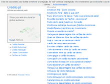 Tablet Screenshot of credito.pt